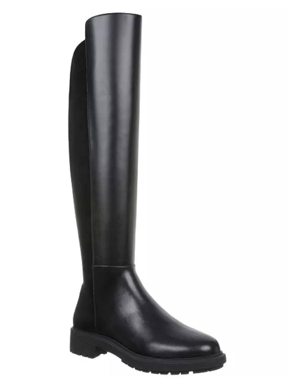 On 34th Neffi Women's Knee High Boots Black Memory Foam Lug Sole NWT Size 8M